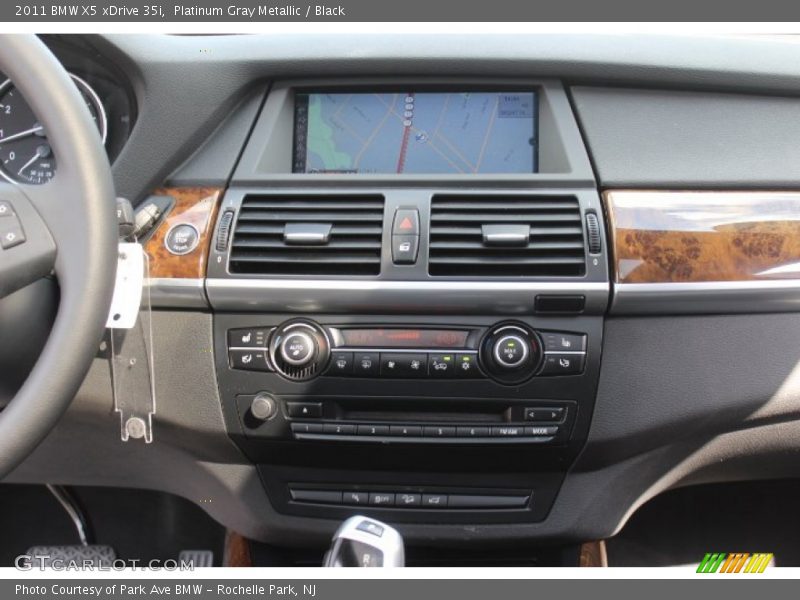 Platinum Gray Metallic / Black 2011 BMW X5 xDrive 35i