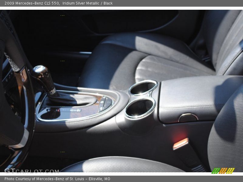 Iridium Silver Metallic / Black 2009 Mercedes-Benz CLS 550