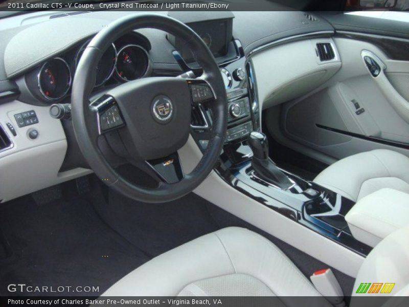 Light Titanium/Ebony Interior - 2011 CTS -V Coupe 