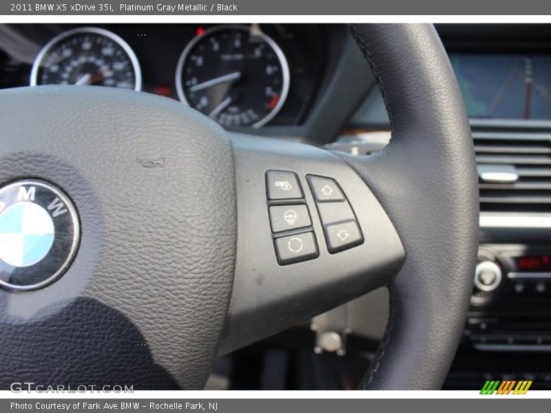 Platinum Gray Metallic / Black 2011 BMW X5 xDrive 35i