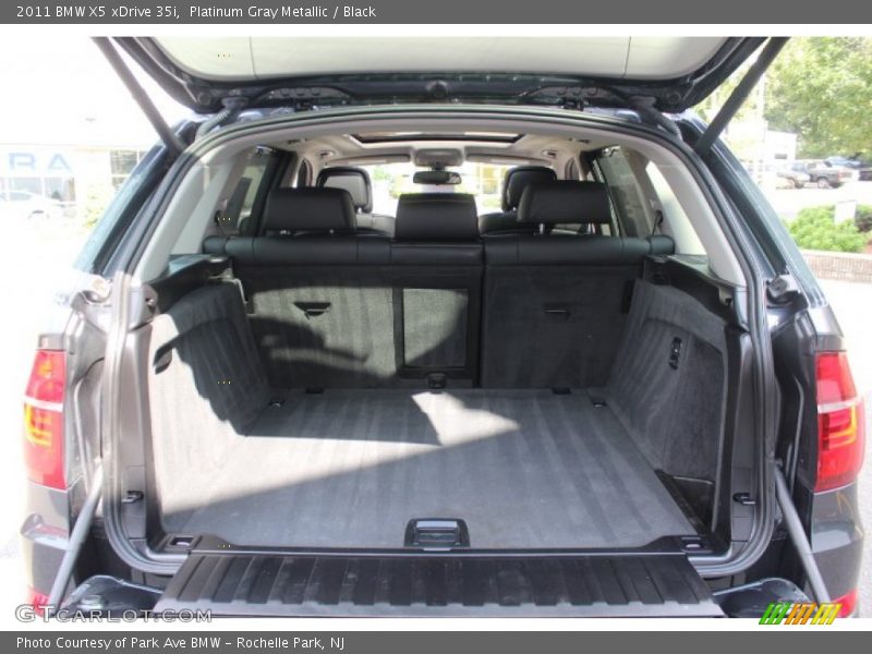 Platinum Gray Metallic / Black 2011 BMW X5 xDrive 35i
