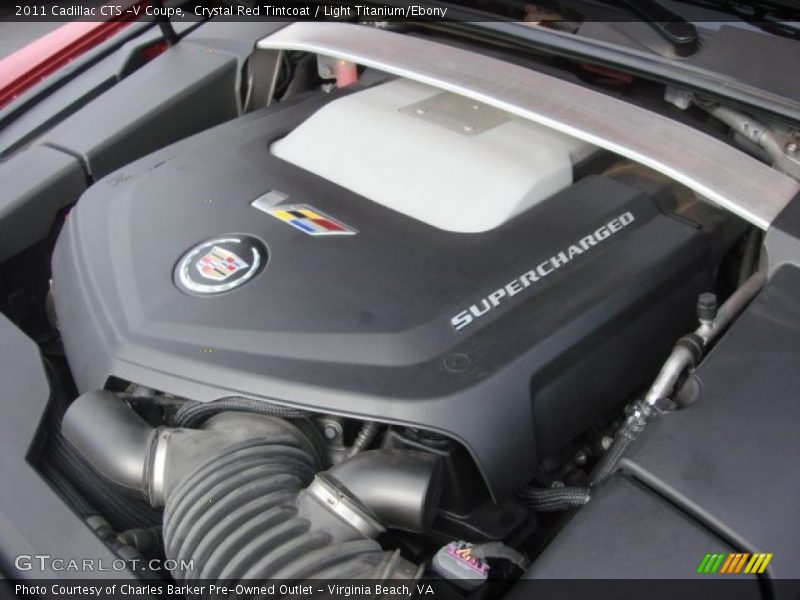  2011 CTS -V Coupe Engine - 6.2 Liter Supercharged OHV 16-Valve V8
