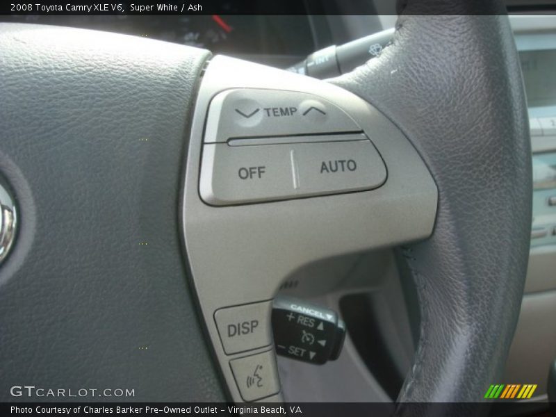Super White / Ash 2008 Toyota Camry XLE V6
