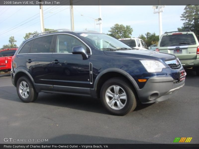 Deep Blue / Tan 2008 Saturn VUE XE