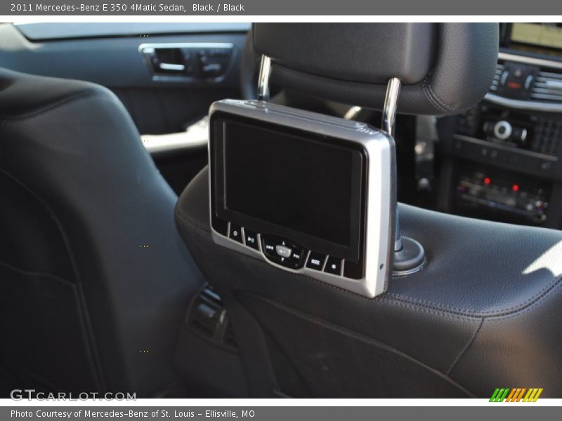 Black / Black 2011 Mercedes-Benz E 350 4Matic Sedan