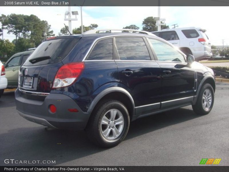 Deep Blue / Tan 2008 Saturn VUE XE