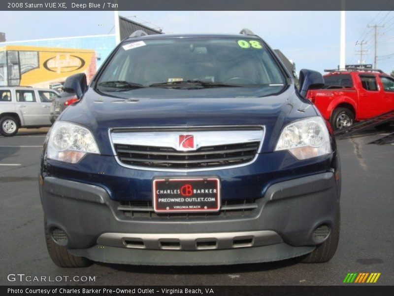 Deep Blue / Tan 2008 Saturn VUE XE