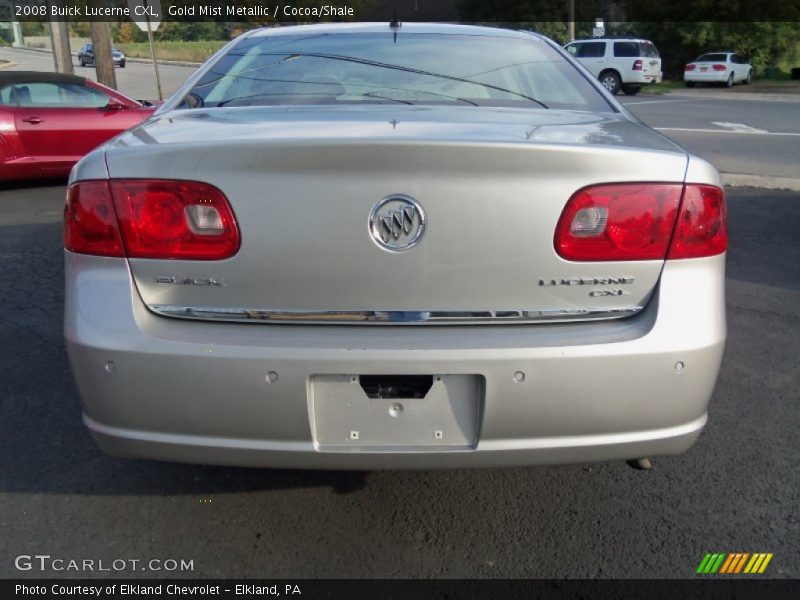 Gold Mist Metallic / Cocoa/Shale 2008 Buick Lucerne CXL