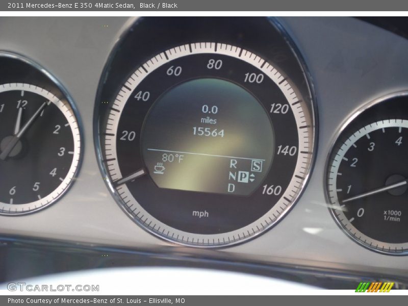 Black / Black 2011 Mercedes-Benz E 350 4Matic Sedan