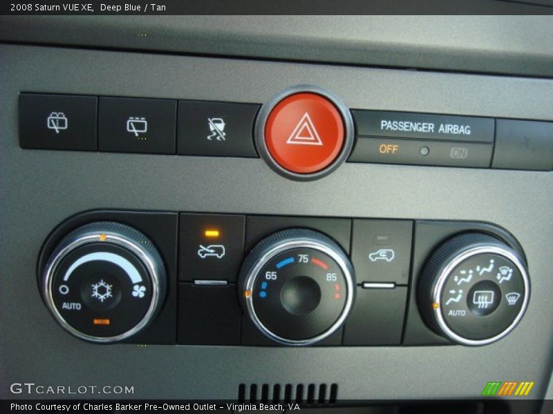 Deep Blue / Tan 2008 Saturn VUE XE