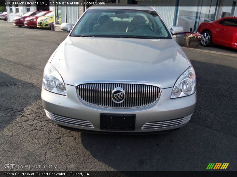 Gold Mist Metallic / Cocoa/Shale 2008 Buick Lucerne CXL