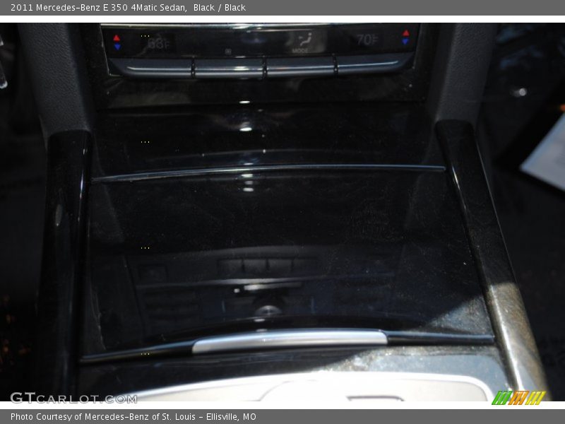 Black / Black 2011 Mercedes-Benz E 350 4Matic Sedan