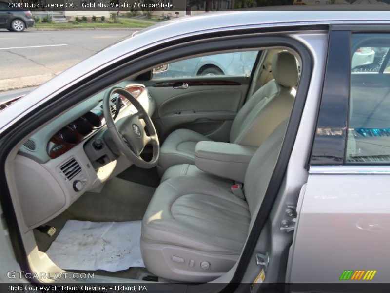 Gold Mist Metallic / Cocoa/Shale 2008 Buick Lucerne CXL