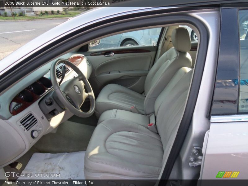 Gold Mist Metallic / Cocoa/Shale 2008 Buick Lucerne CXL