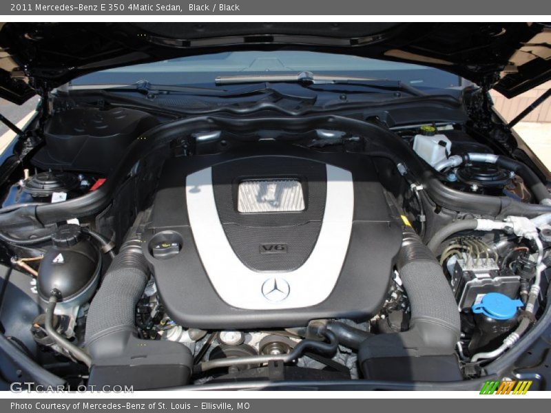 Black / Black 2011 Mercedes-Benz E 350 4Matic Sedan