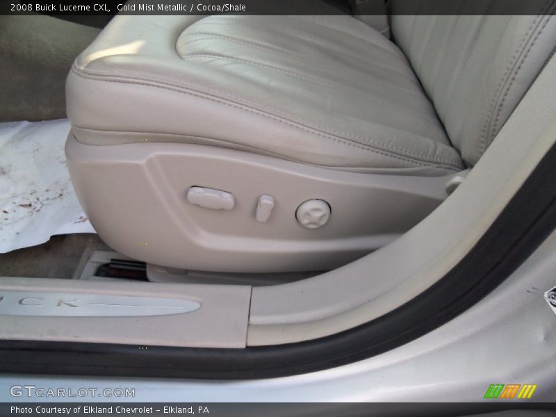 Gold Mist Metallic / Cocoa/Shale 2008 Buick Lucerne CXL