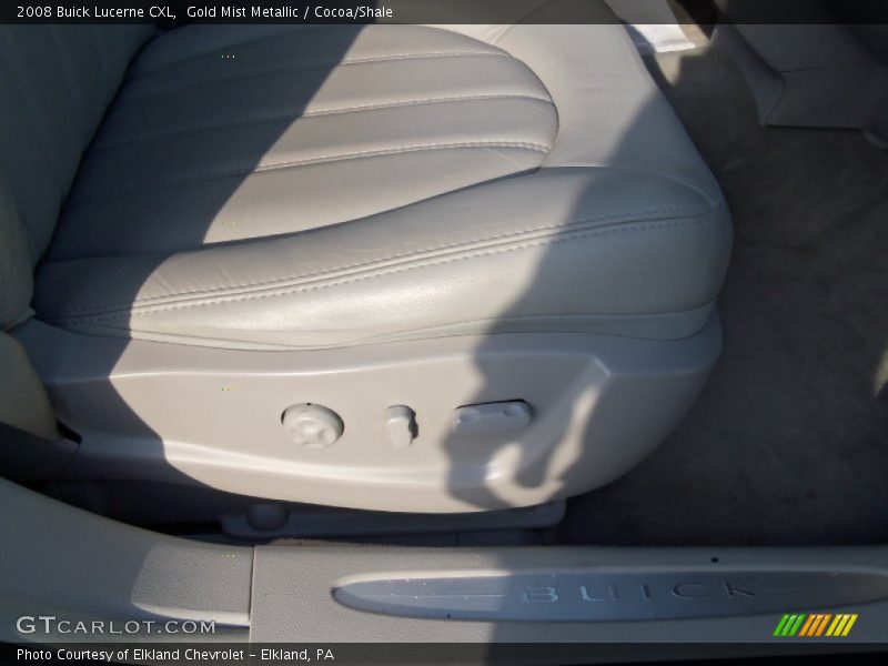 Gold Mist Metallic / Cocoa/Shale 2008 Buick Lucerne CXL