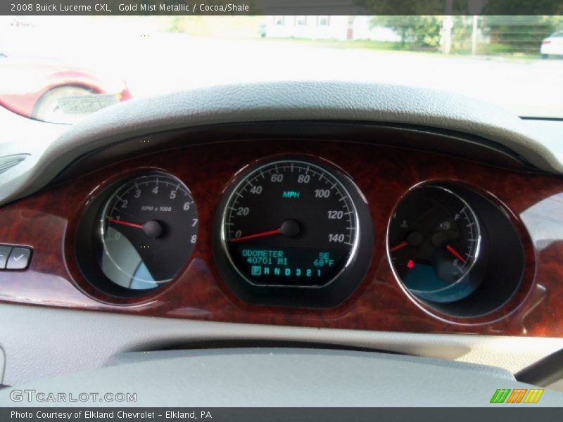 Gold Mist Metallic / Cocoa/Shale 2008 Buick Lucerne CXL