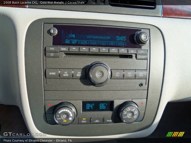 Gold Mist Metallic / Cocoa/Shale 2008 Buick Lucerne CXL
