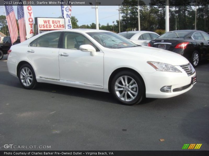 Starfire White Pearl / Parchment 2012 Lexus ES 350