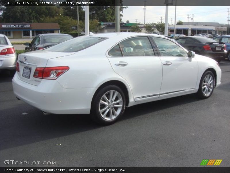 Starfire White Pearl / Parchment 2012 Lexus ES 350