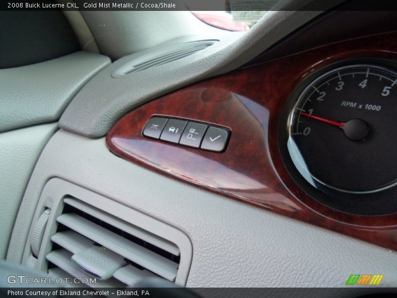 Gold Mist Metallic / Cocoa/Shale 2008 Buick Lucerne CXL