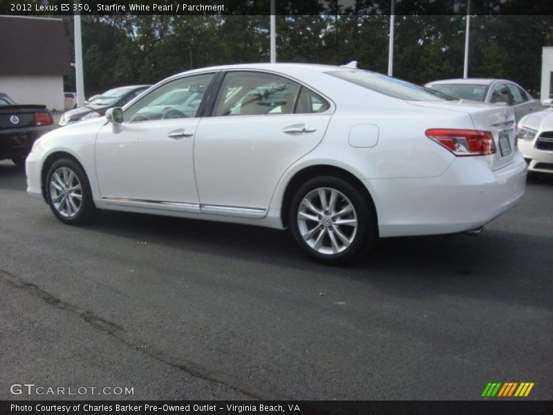Starfire White Pearl / Parchment 2012 Lexus ES 350