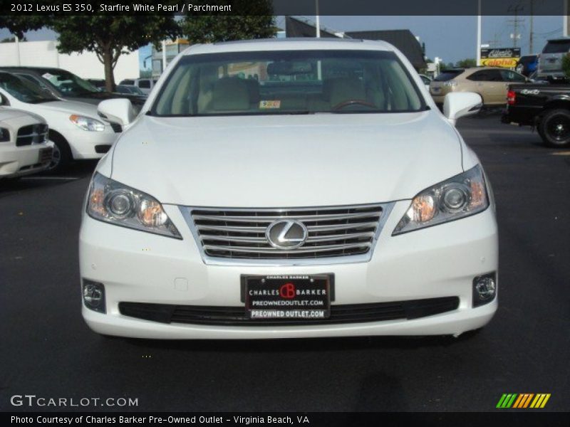 Starfire White Pearl / Parchment 2012 Lexus ES 350