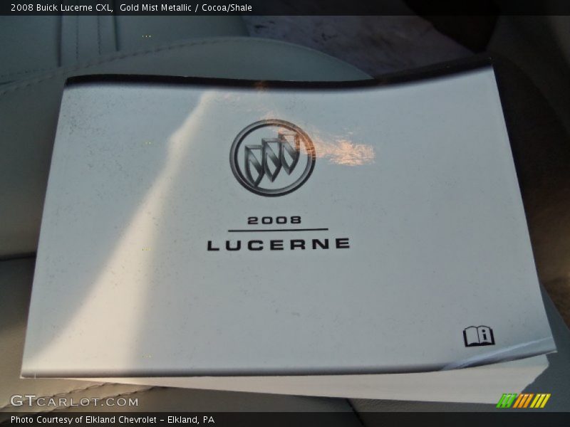 Gold Mist Metallic / Cocoa/Shale 2008 Buick Lucerne CXL