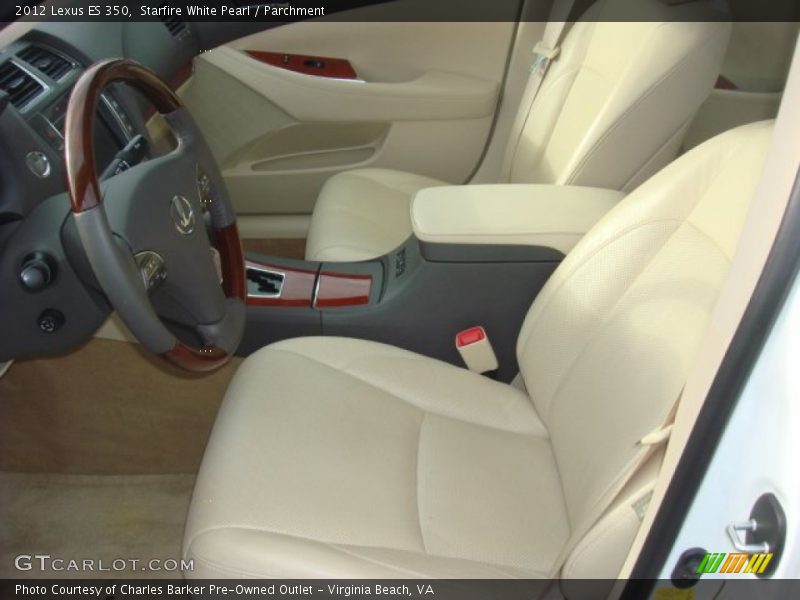 Starfire White Pearl / Parchment 2012 Lexus ES 350
