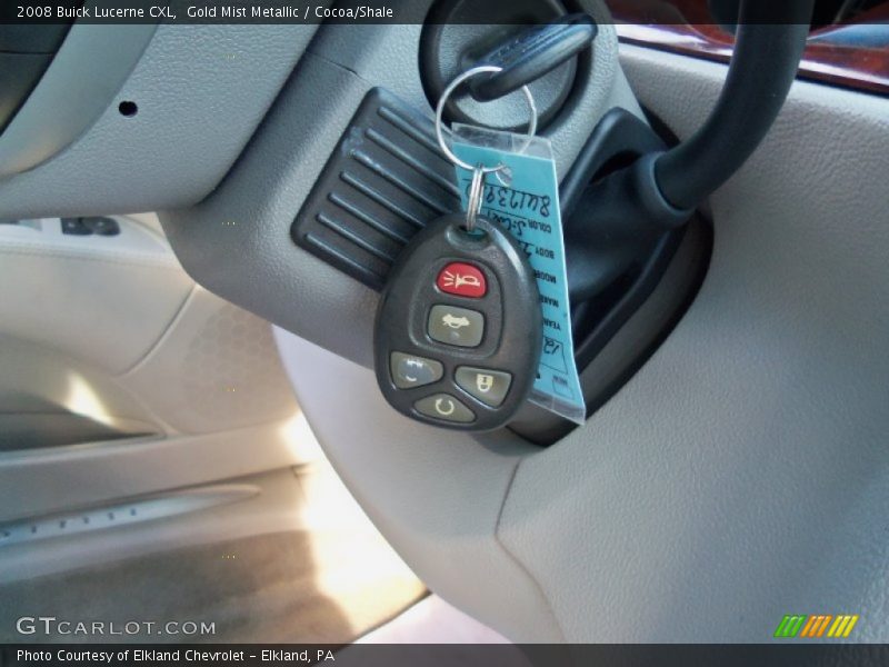 Gold Mist Metallic / Cocoa/Shale 2008 Buick Lucerne CXL
