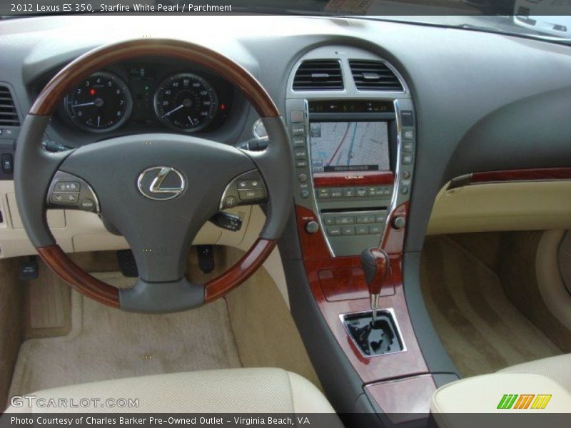Starfire White Pearl / Parchment 2012 Lexus ES 350