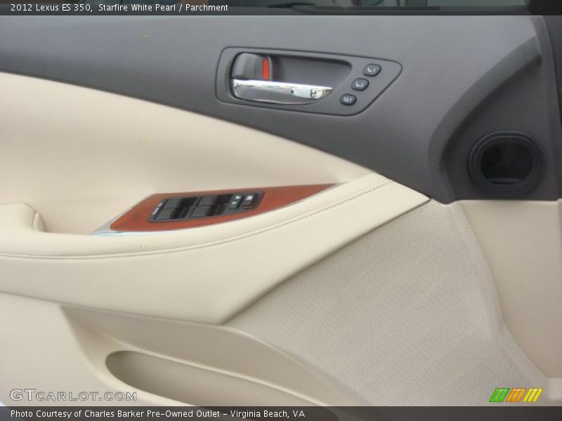 Starfire White Pearl / Parchment 2012 Lexus ES 350