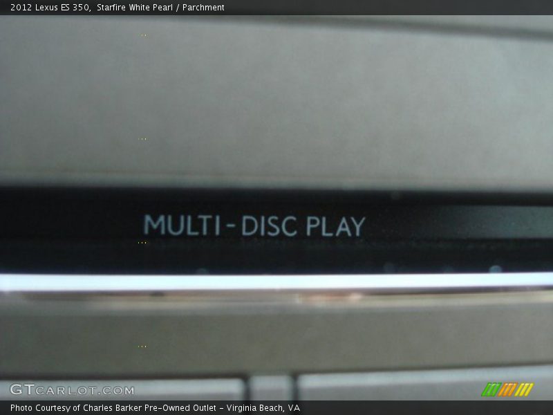 Starfire White Pearl / Parchment 2012 Lexus ES 350