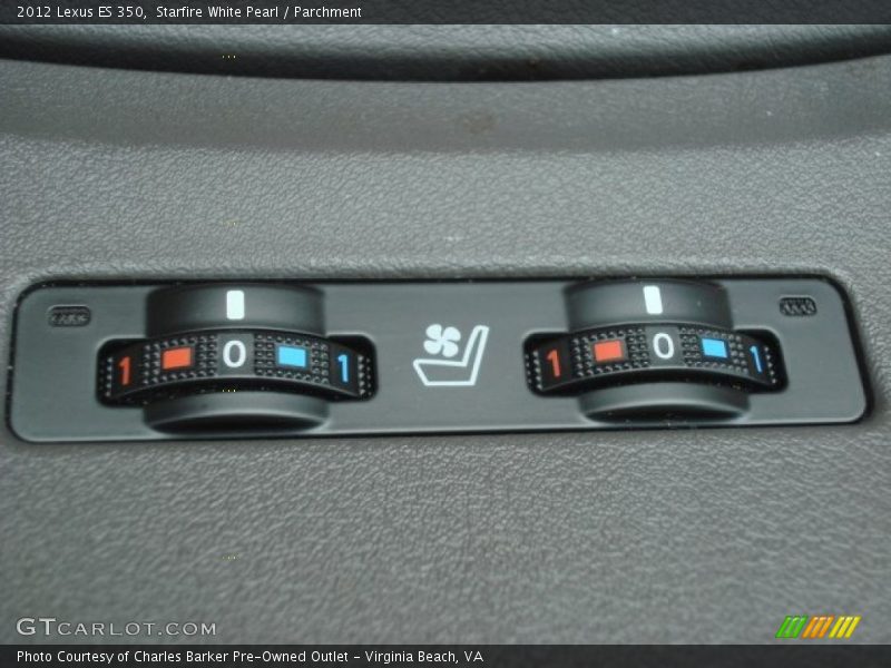 Starfire White Pearl / Parchment 2012 Lexus ES 350