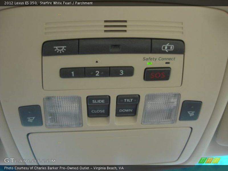 Starfire White Pearl / Parchment 2012 Lexus ES 350