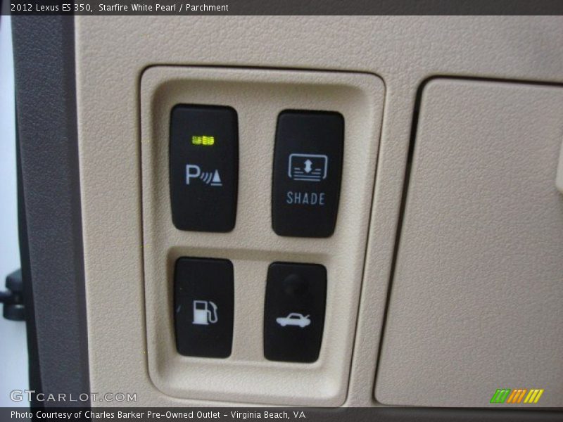 Starfire White Pearl / Parchment 2012 Lexus ES 350