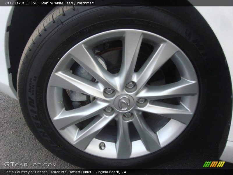 Starfire White Pearl / Parchment 2012 Lexus ES 350
