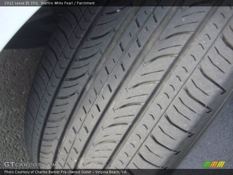 Starfire White Pearl / Parchment 2012 Lexus ES 350