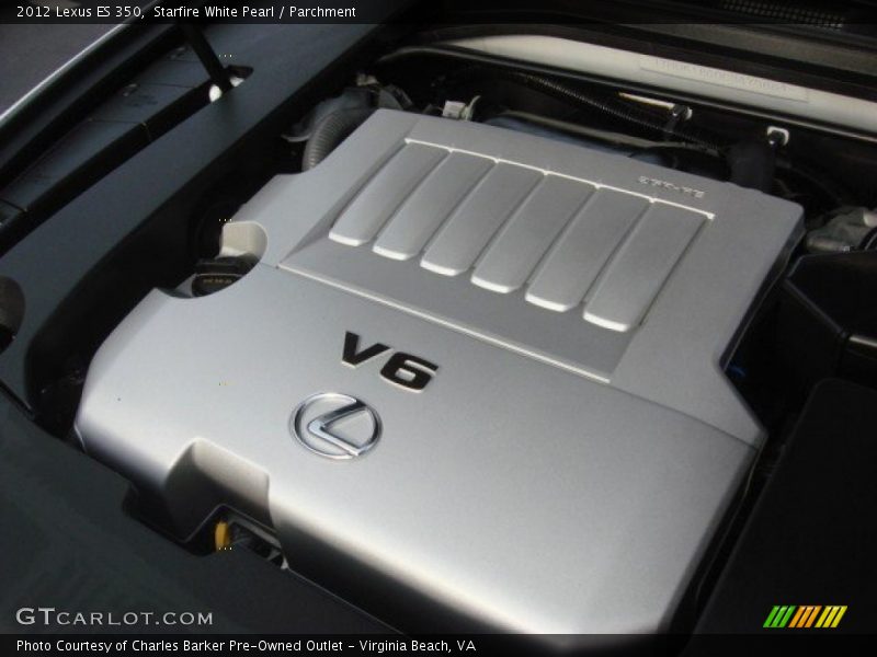 Starfire White Pearl / Parchment 2012 Lexus ES 350