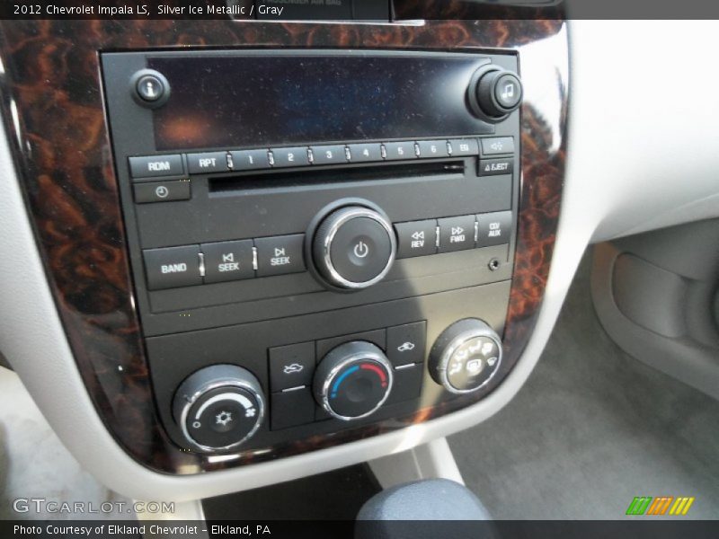 Silver Ice Metallic / Gray 2012 Chevrolet Impala LS