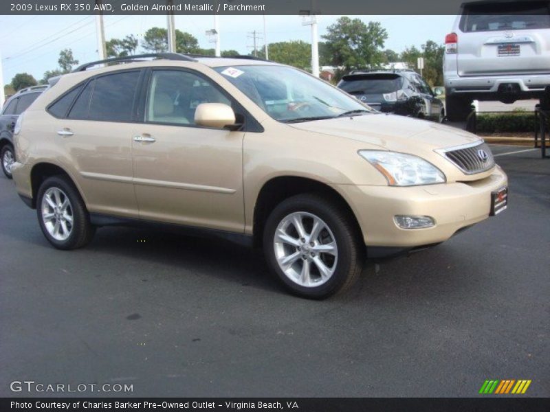  2009 RX 350 AWD Golden Almond Metallic