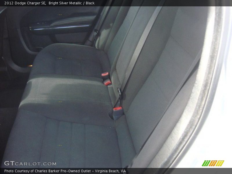 Bright Silver Metallic / Black 2012 Dodge Charger SE