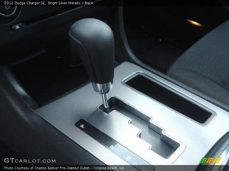 Bright Silver Metallic / Black 2012 Dodge Charger SE