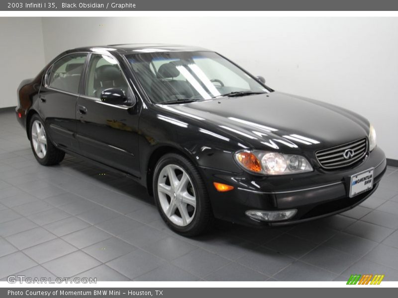 Black Obsidian / Graphite 2003 Infiniti I 35