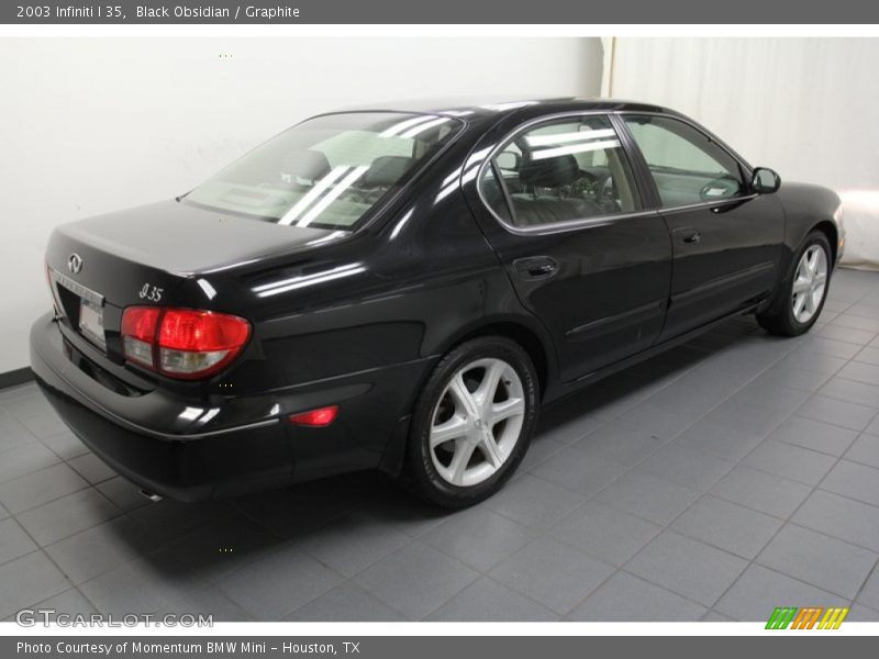 Black Obsidian / Graphite 2003 Infiniti I 35