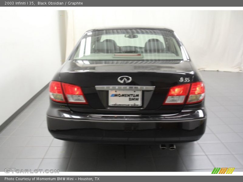 Black Obsidian / Graphite 2003 Infiniti I 35