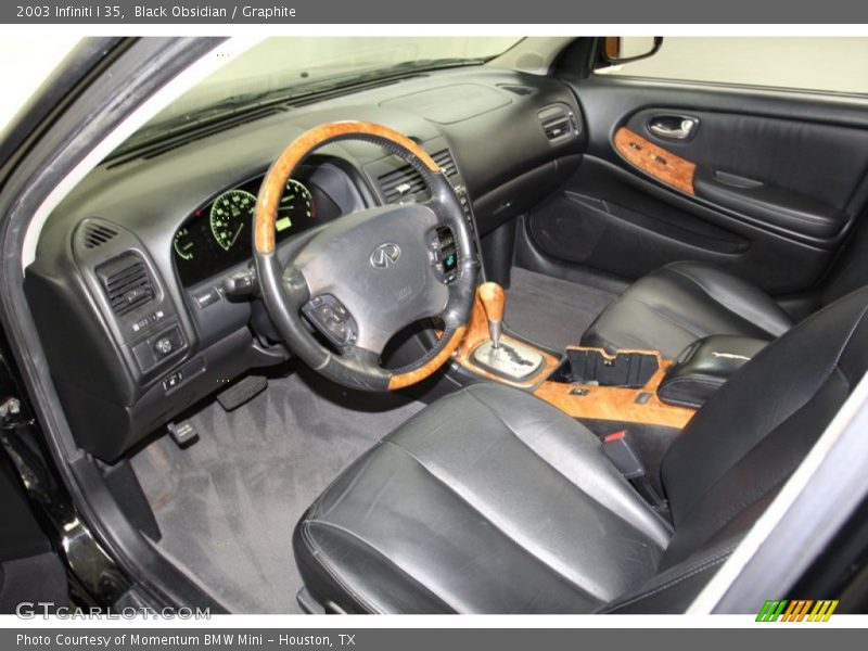 Black Obsidian / Graphite 2003 Infiniti I 35