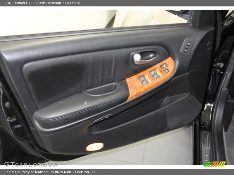 Black Obsidian / Graphite 2003 Infiniti I 35