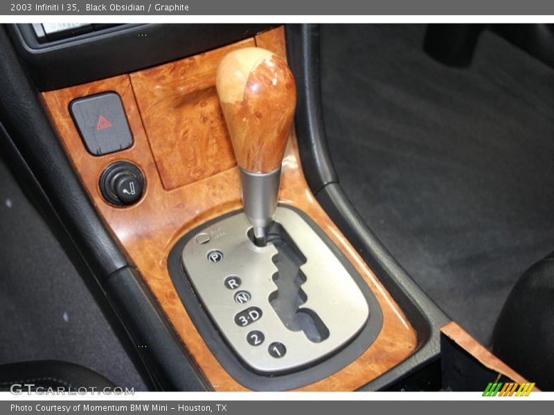 Black Obsidian / Graphite 2003 Infiniti I 35